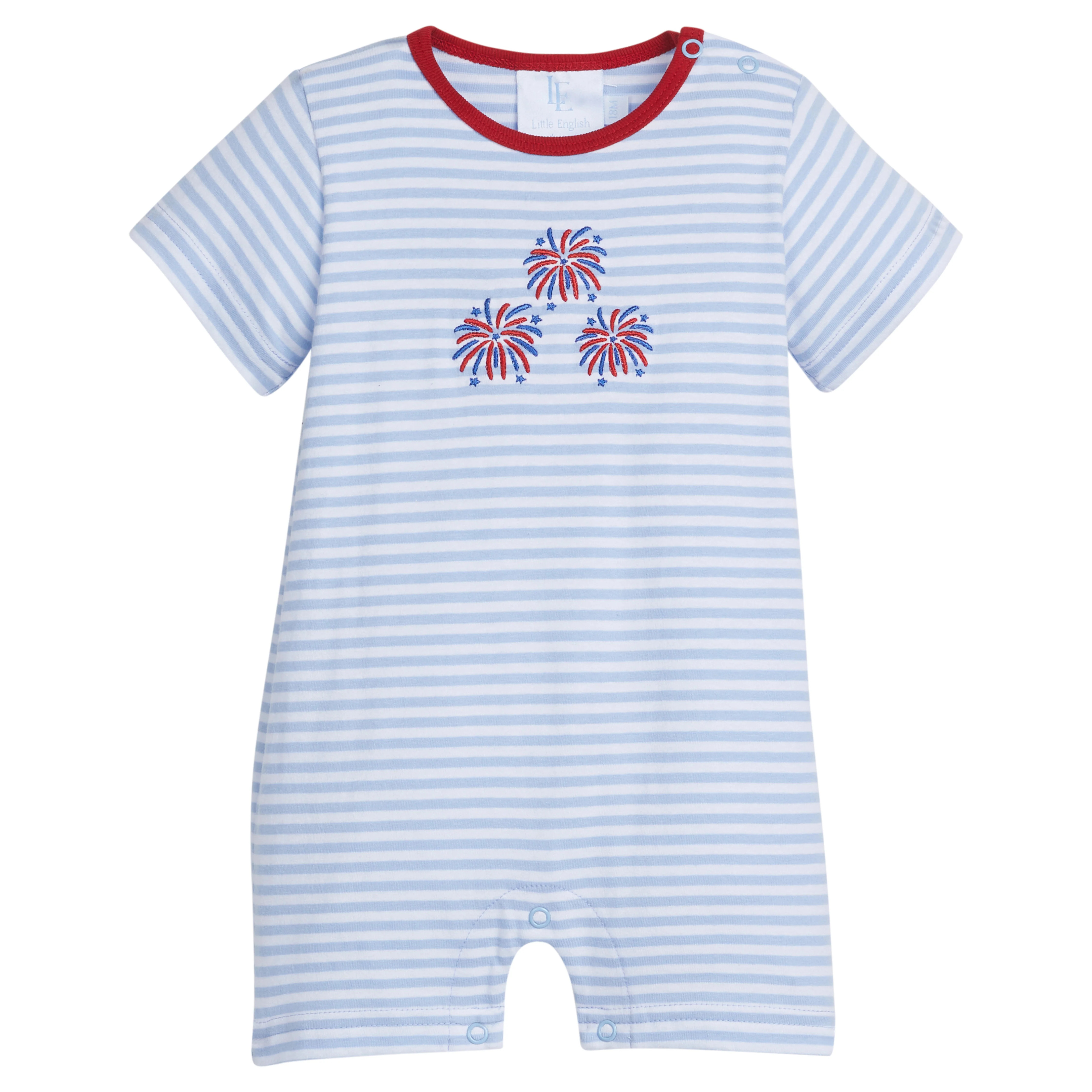 Baby Boy Smocked Bubble in Cheekwood Plaid | Little English