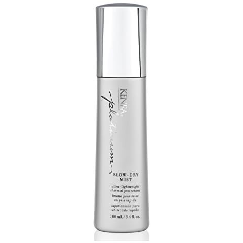 Kenra Platinum Blow-Dry Spray | Time-Saving Heat Protectant | Detangles, Smooths, and Softens | E... | Amazon (US)