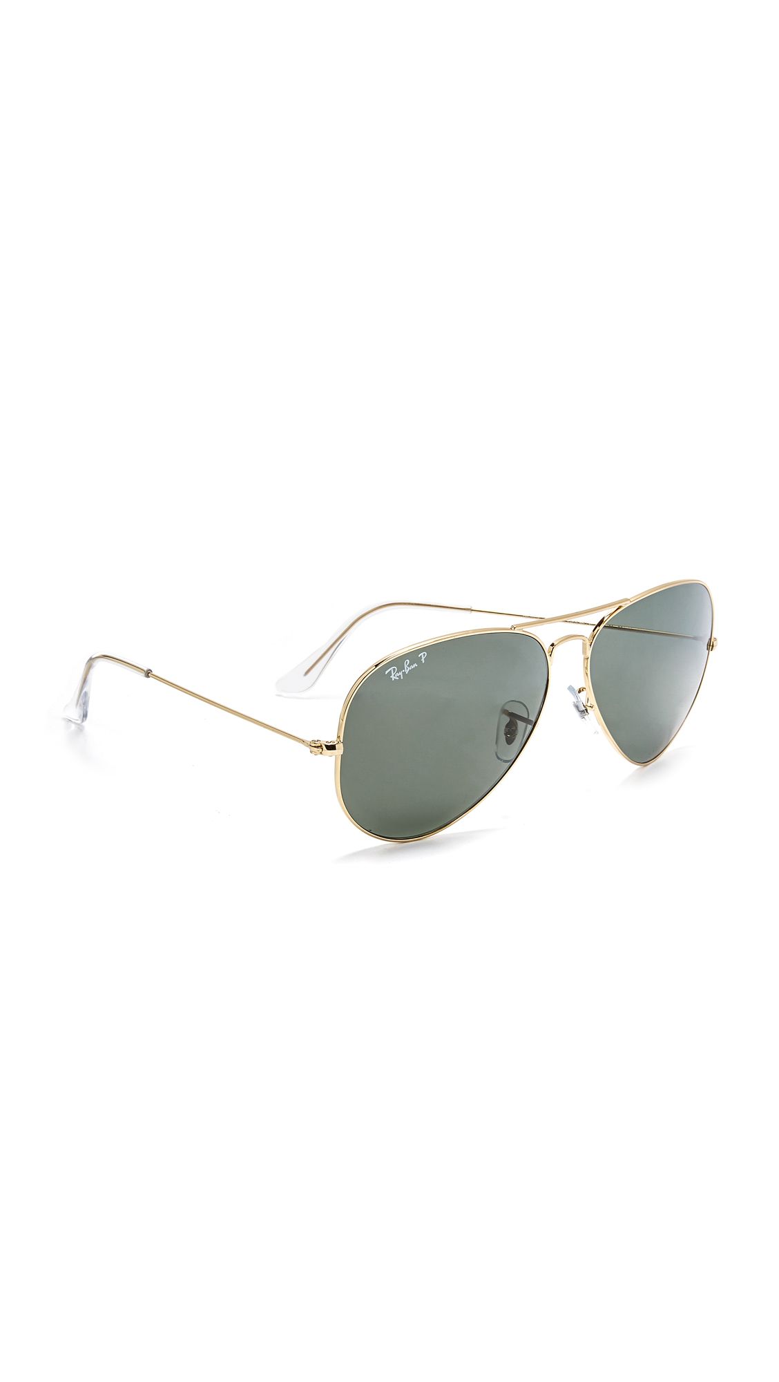 Oversized Polarized Aviator Sunglasses | Shopbop
