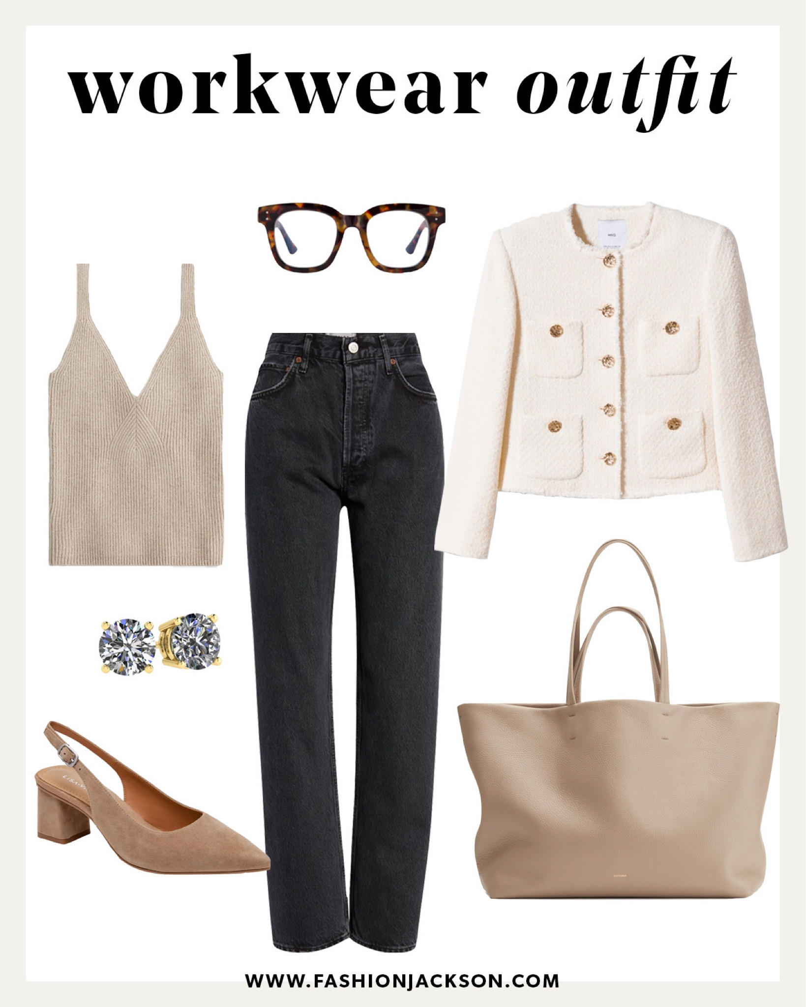 Workwear outfit idea #workoutfit #winteroutfit #winterfashion #officeoutfit #businesscasual #agolde #slingbacks #fashionjackson

#LTKstyletip #LTKworkwear #LTKunder100