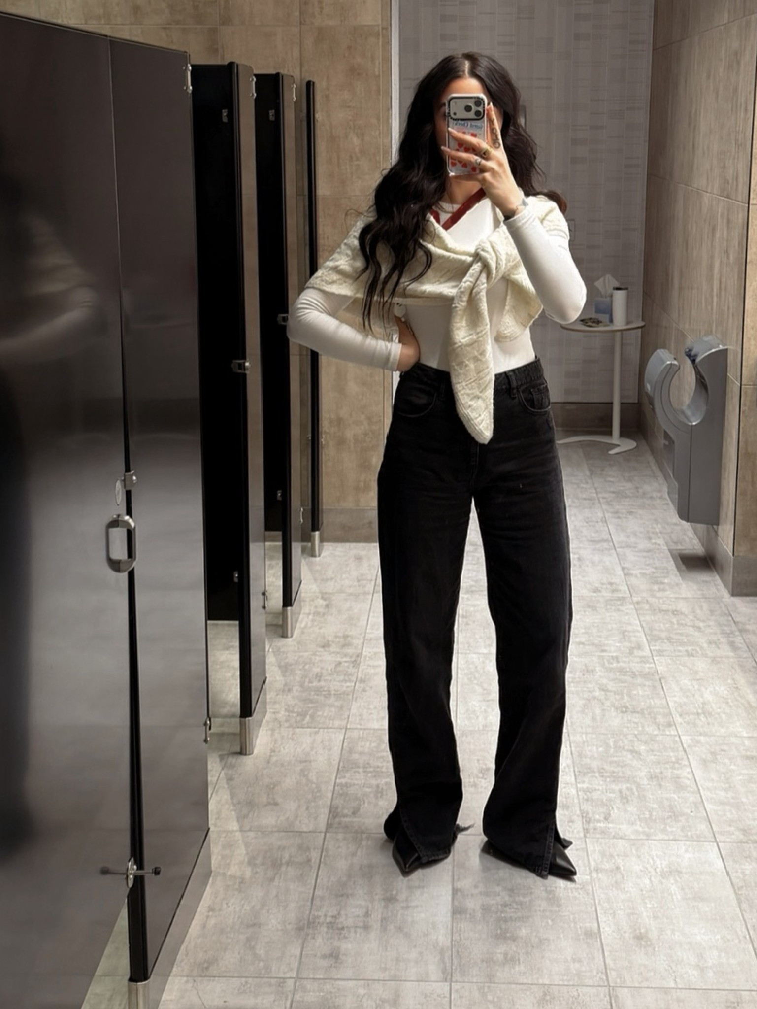 Easy and casual work outfit — and love that this denim brand is tall girl friendly. 💖

#LTKWorkwear #LTKootd #LTKTall
