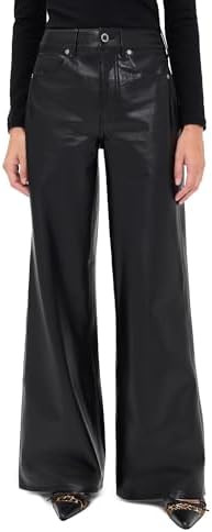 Veronica Beard Jean Women's Kasey Mid Rise Wide Leg Jeans | Amazon (US)