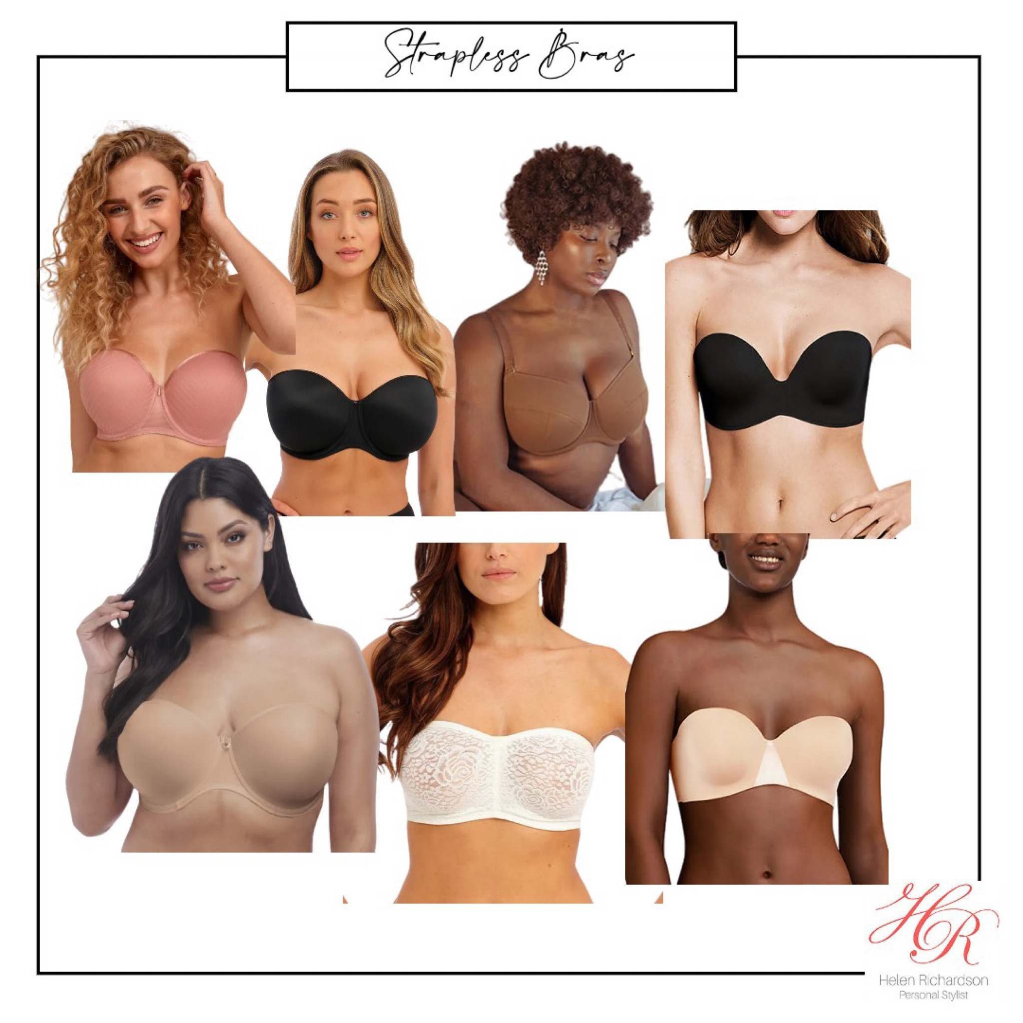 Strapless bras that support, are comfortable and allow you to wear that shoulder-less dress or top! Neutrals to stop anything showing through ♥️

#LTKeurope #LTKcurves #LTKFind
