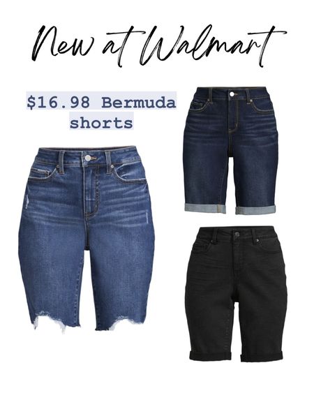 New at Walmart $16.98 Bermuda shorts 

#LTKunder50 #LTKstyletip #LTKSeasonal