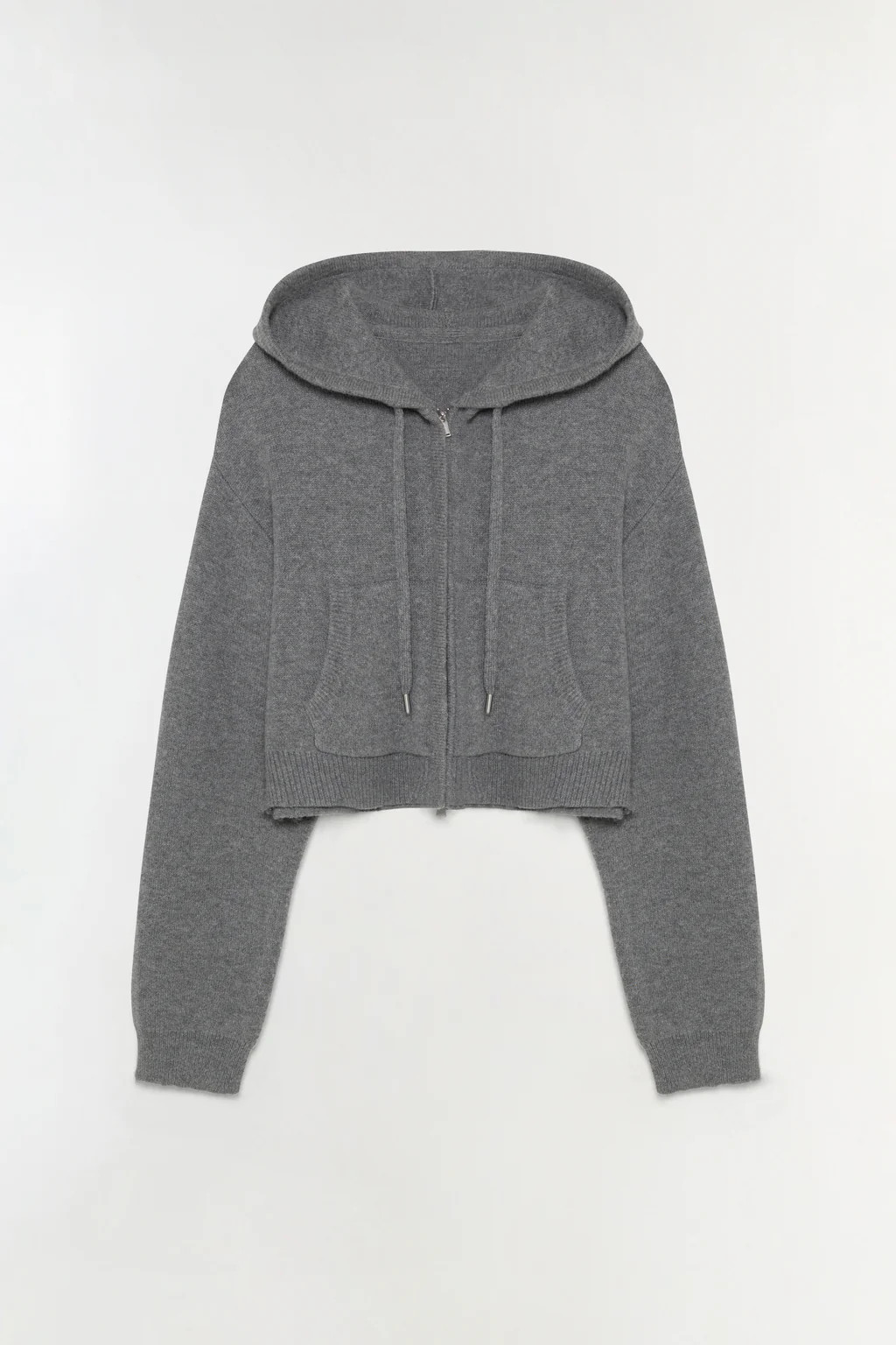 Dakota Wool Cropped Hoodie | Simkhai