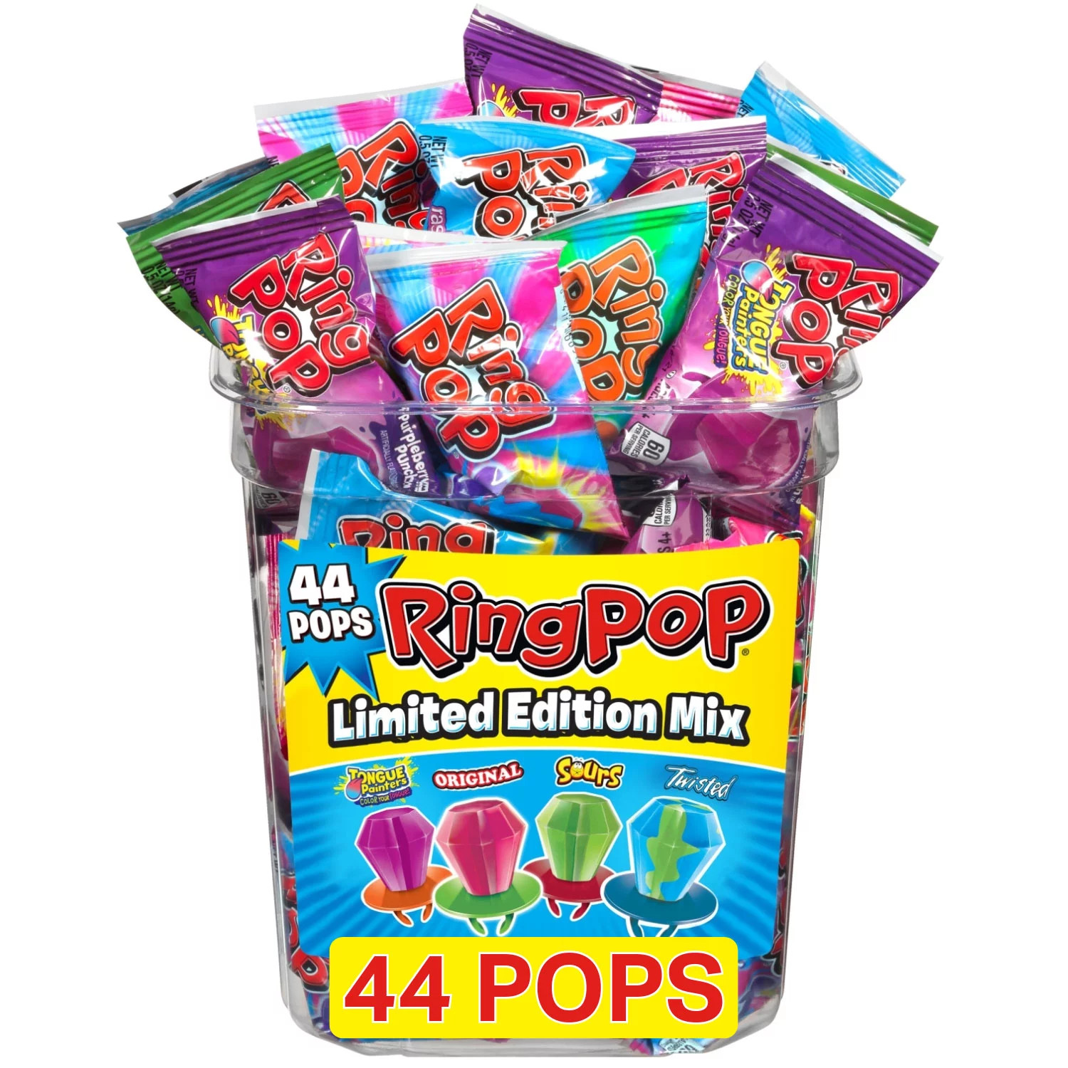 Ring Pop Variety Pack, 0.5 oz., 44 pk. | Sam's Club