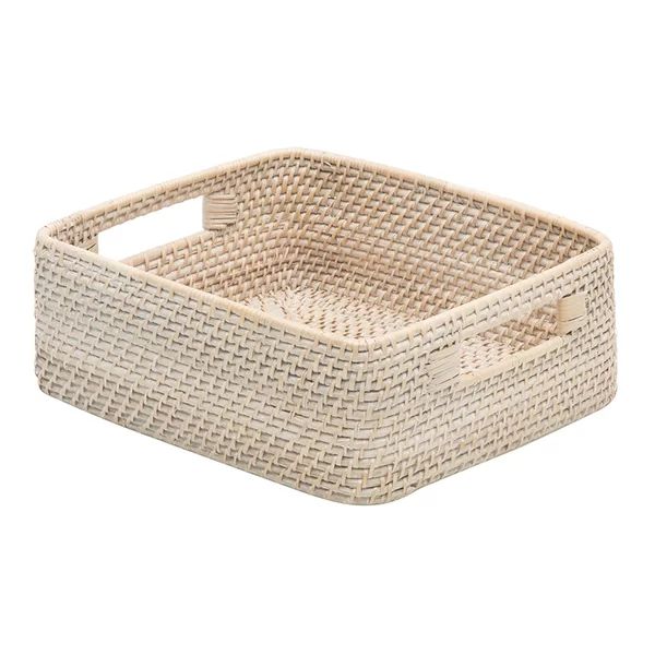 Stretford Rattan Basket | Wayfair North America