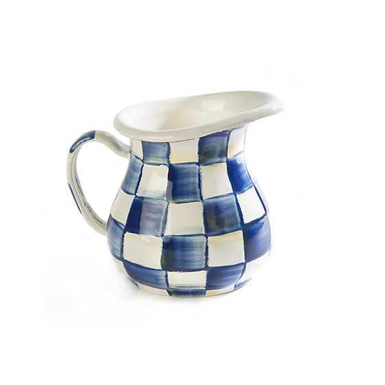 Royal Check Enamel Creamer | MacKenzie-Childs