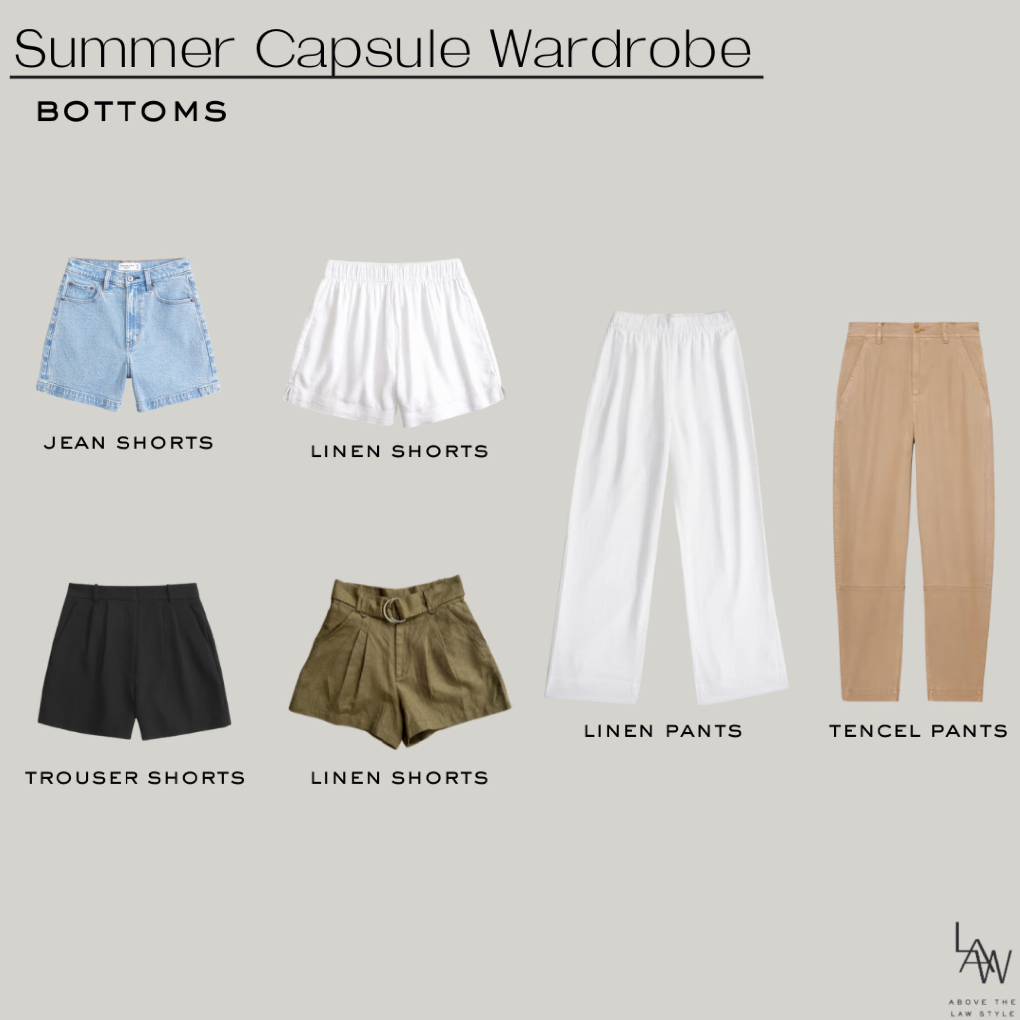 Summer Capsule: Bottoms

#LTKstyletip #LTKfindsunder50 #LTKfindsunder100