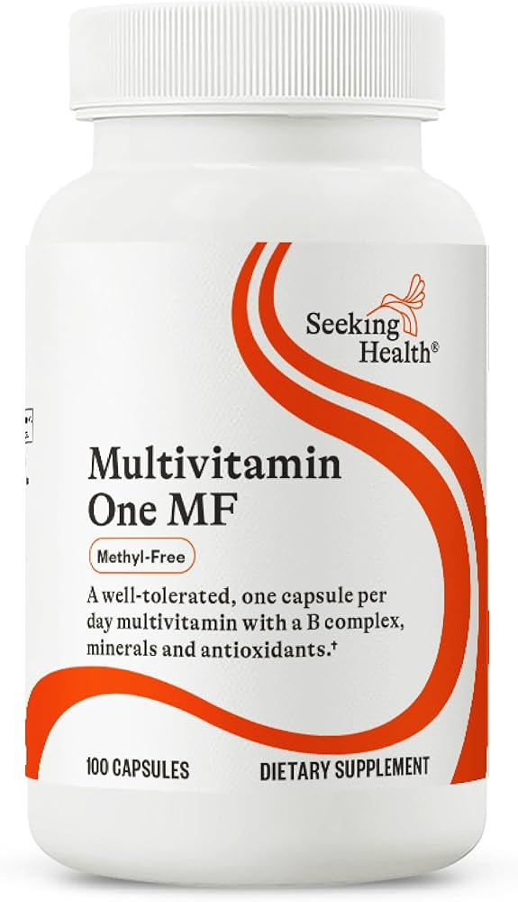 Seeking Health Multivitamin One MF, 1 a Day Multivitamin Supplement for Adults, Methyl-Free Bioav... | Amazon (US)