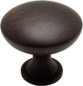 Cosmas 25 Pack 5305ORB Oil Rubbed Bronze Traditional Round Solid Cabinet Hardware Knob - 1-1/4" D... | Amazon (US)