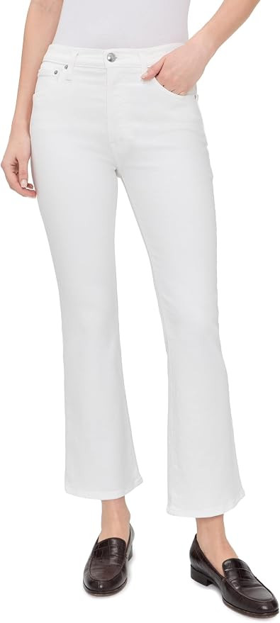 Madewell Women's Stretch Crop Flare Jeans | Amazon (US)