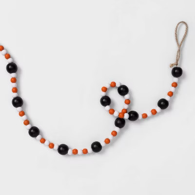 Beaded Wooden Halloween Garland - Hyde & EEK! Boutique™ | Target
