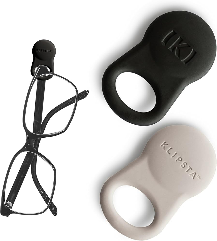 SPEX Glasses Clips (2-pack) - Magnetic Glasses Holder for Clothes. Eyewear Strap Alternative, ID Badge Holder. | Amazon (US)
