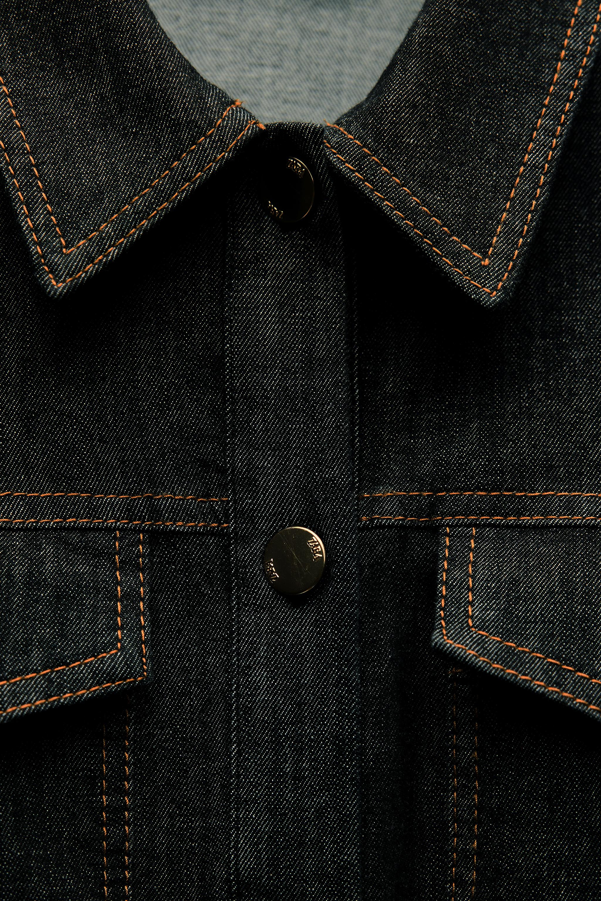 DENIM MIDI DRESS | Zara US