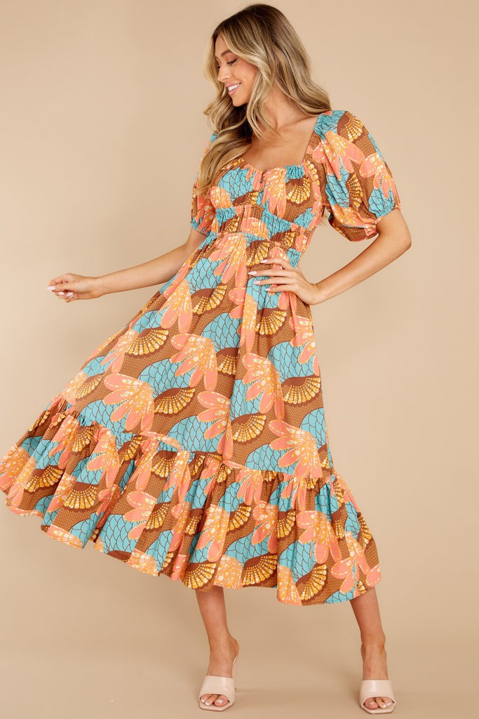 Jesse Riviera Midi Dress | Red Dress 