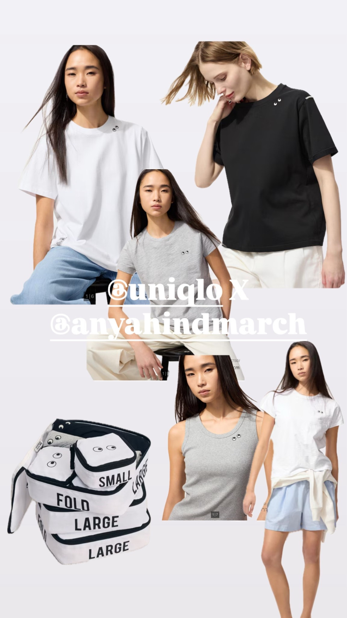 My favourite co lab! 
I got the boxy tee and the capsule boxes.
I bought large