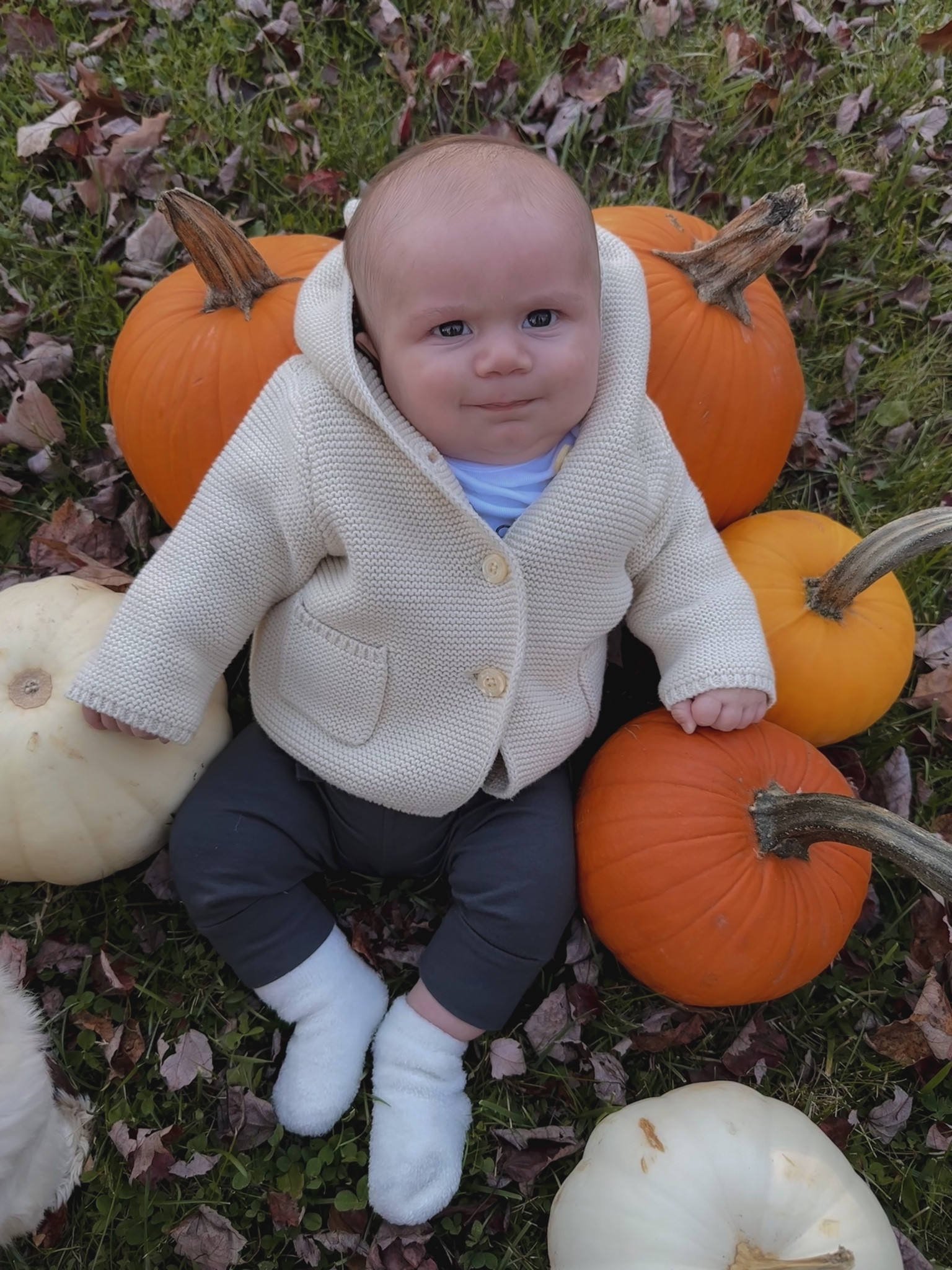 Fall baby outfit 

Sweater: 3-6M

#LTKkids #LTKbaby #LTKCyberweek