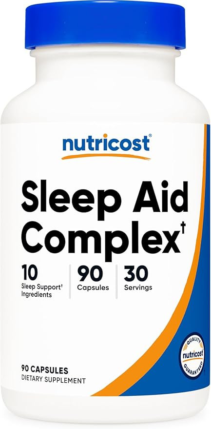 Amazon.com: Nutricost Sleep Aid Complex 1330mg Serving (90 Capsules) - 30 Servings : Health & Hou... | Amazon (US)
