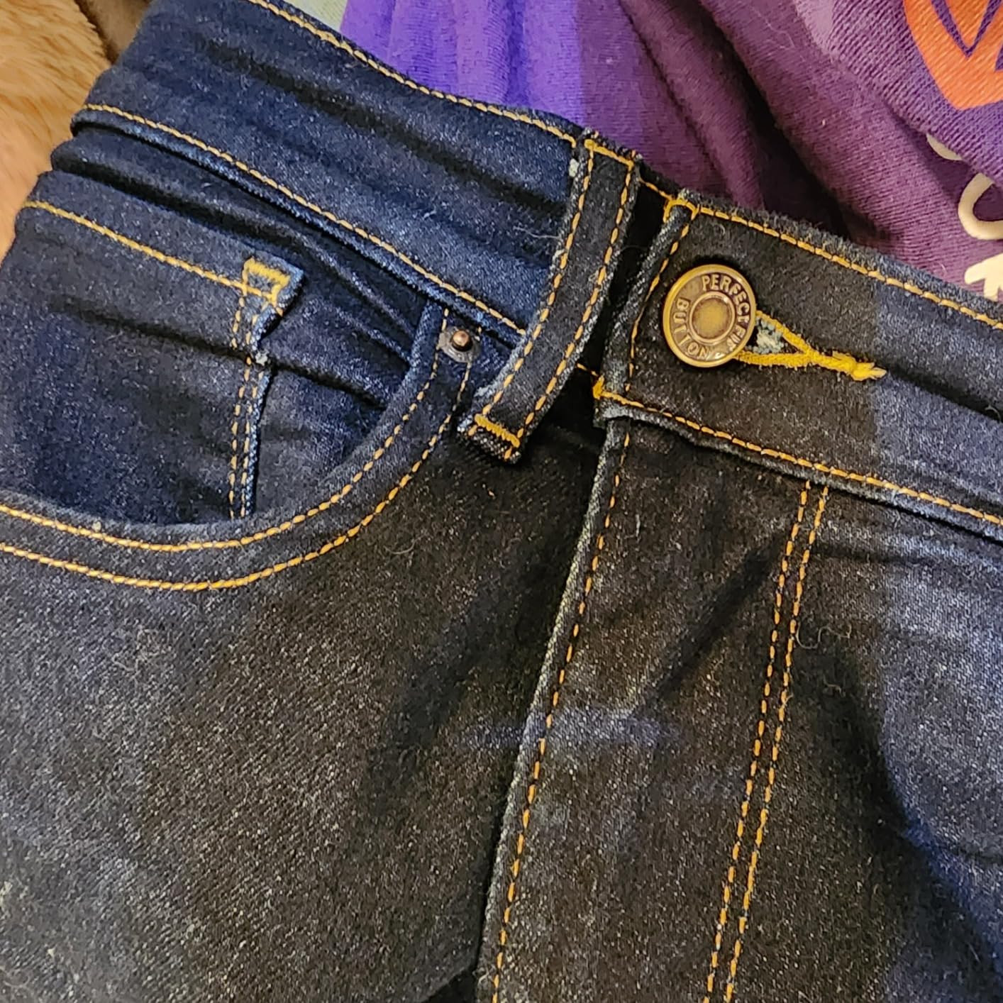 12 Sets Button Pins for Loose Jeans, No Sew and No Tools Instant Replacement Snap Tack Pant Butto... | Amazon (US)