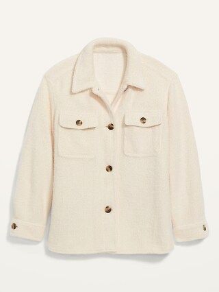 Soft-Brushed Utility Shacket for Women | Old Navy (CA)