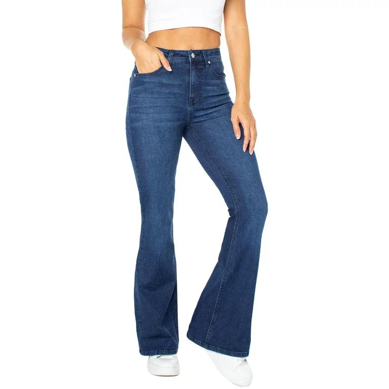 Celebrity Pink Juniors Plus Size Flare Jeans - Walmart.com | Walmart (US)