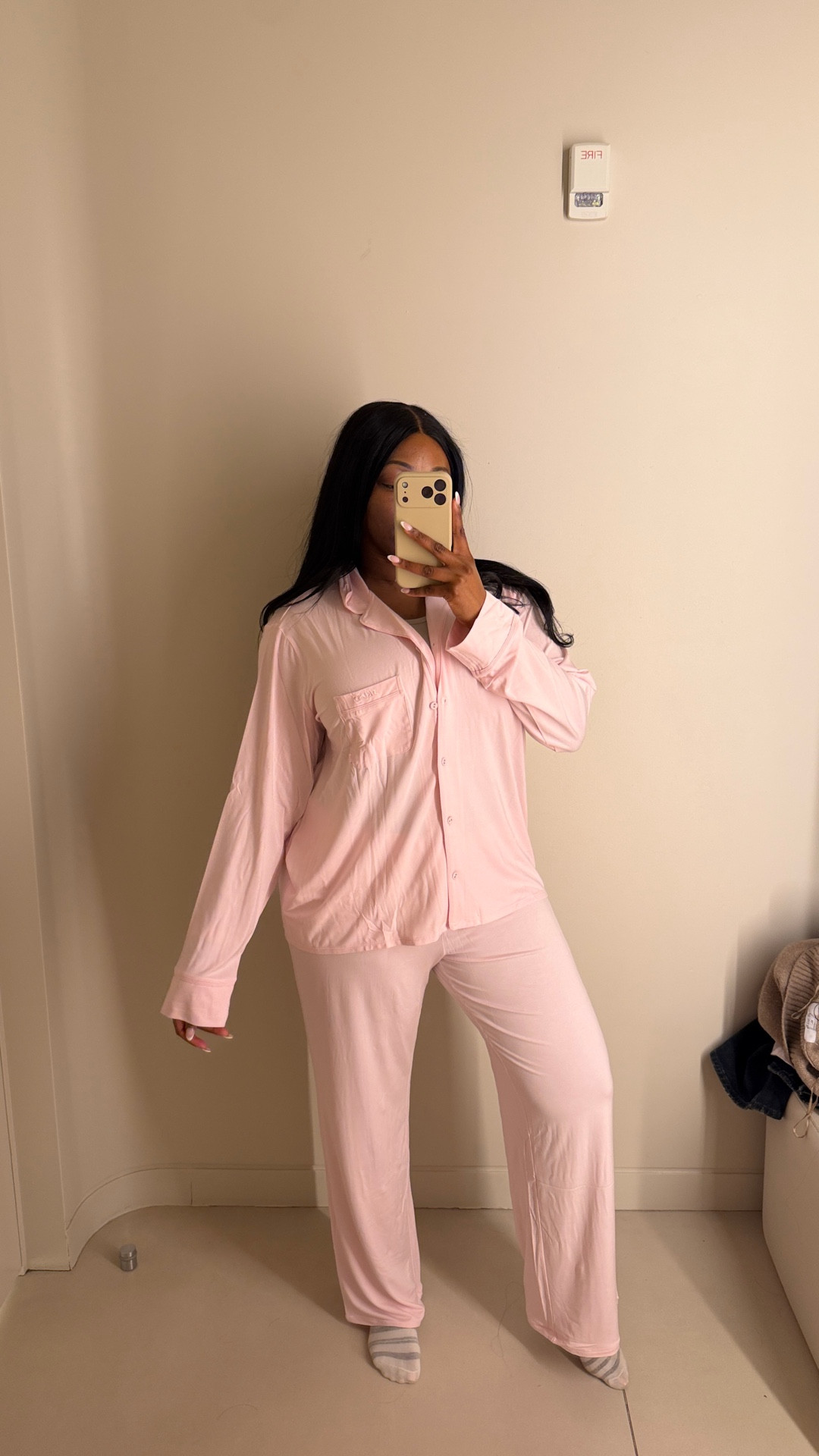💕💕 matching pajamas from #skims  valentines outfit women #ValentinesOutfits #ValentinesGifts #GiftIdeasForHer #CozyAesthetic #LoungewearStyle #SleepwearStyle 

#LTKmorningroutine #LTKValentine #LTKvlog