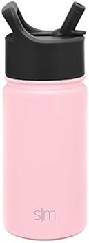 Simple Modern Kids Water Bottle with Straw Lid Vacuum Insulated Stainless Steel Metal Thermos | Reus | Amazon (US)