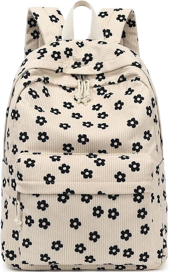 Bluboon School Backpack for Teen Girls Bookbags Elementary High School Corduroy Laptop Bags Women... | Amazon (US)