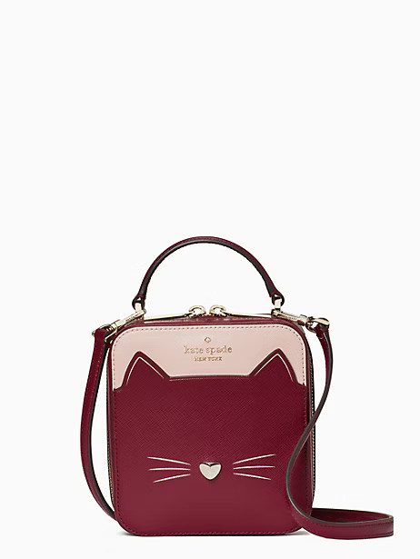 Meow Cat Daisy Crossbody Purse | Kate Spade Outlet