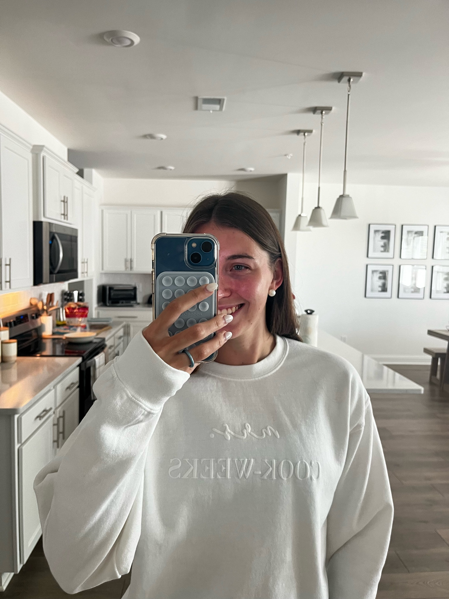 always told myself I would never be this bride, but I did it 😂🤍 so comfy to wear around the house! 

#LTKFindsUnder50 #LTKWedding