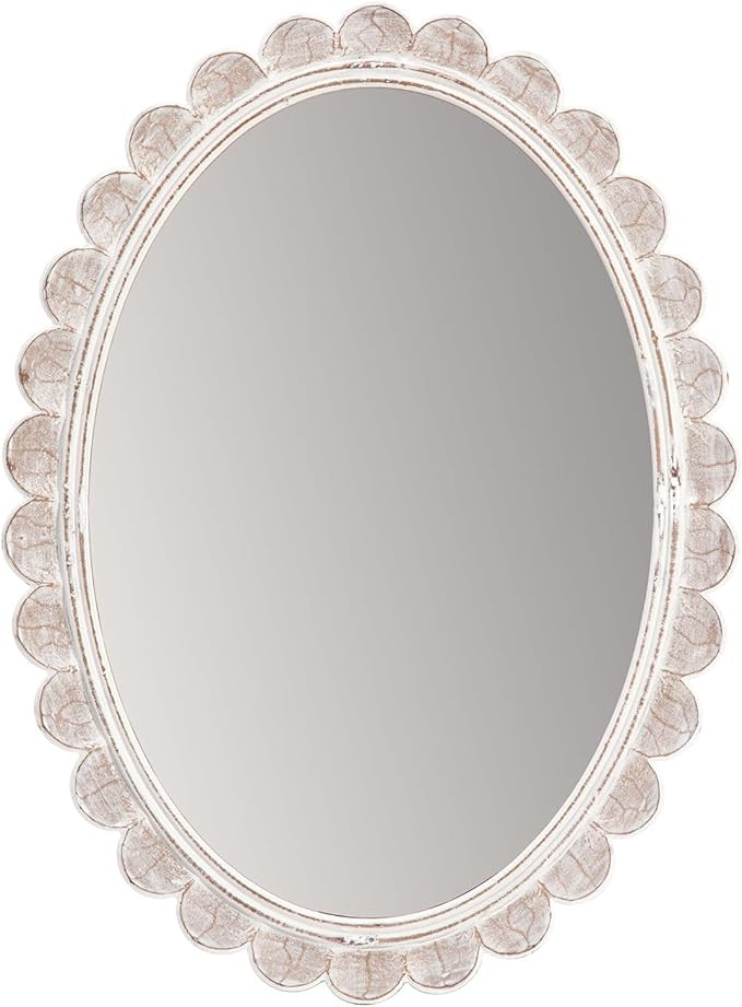 Habitat Carai White 30-in Mirror | Amazon (US)