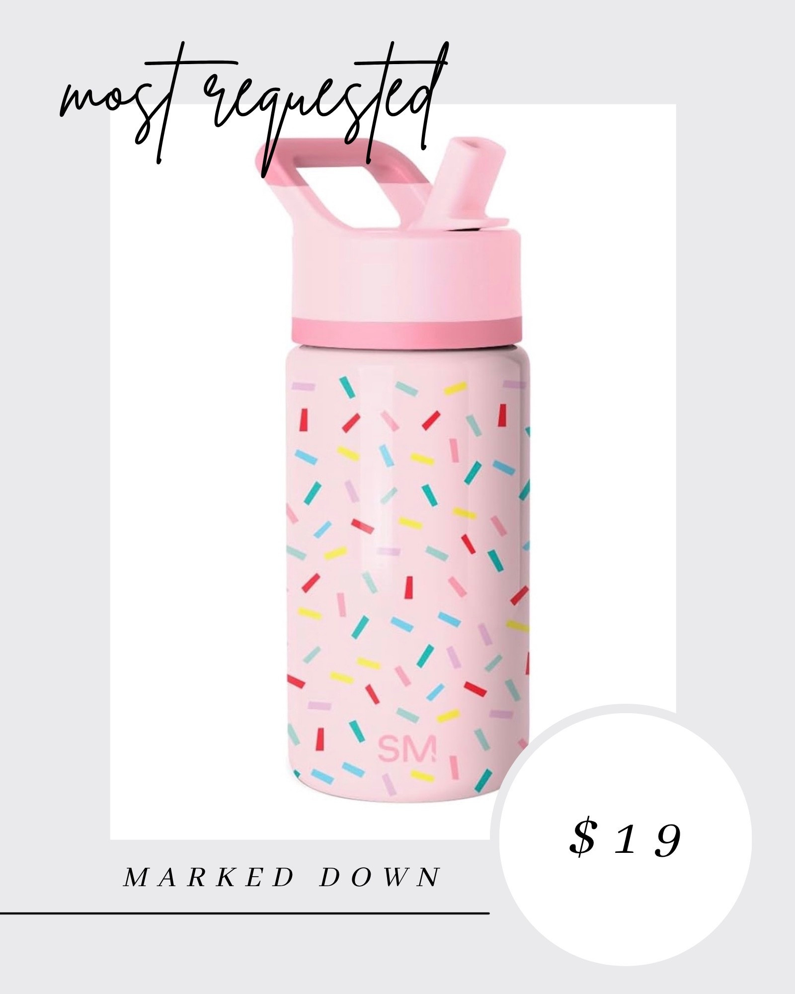 Here me out, this is the best water bottle for kids. Yes, it’s metal so it clangs around if it falls , but not a ton of crevices for cleaning! This is the lowest price I’ve seen in a long time. Lots of prints available!

#LTKSaleAlert #LTKFamily #LTKKids