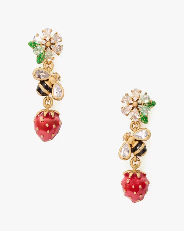 Strawberry Fields Statement Earrings | Kate Spade Outlet