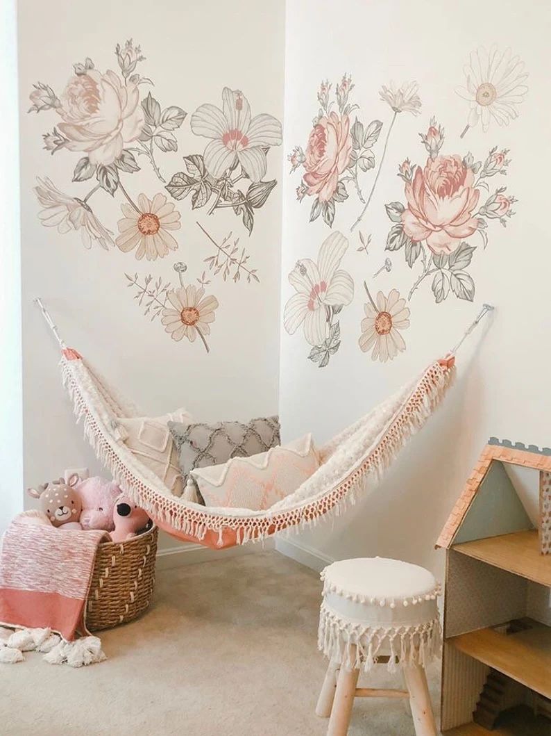 Peaches and cream minky lined hammock | Etsy (US)