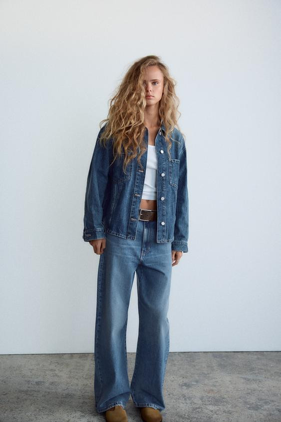 TRF DENIM OVERSHIRT | Zara US