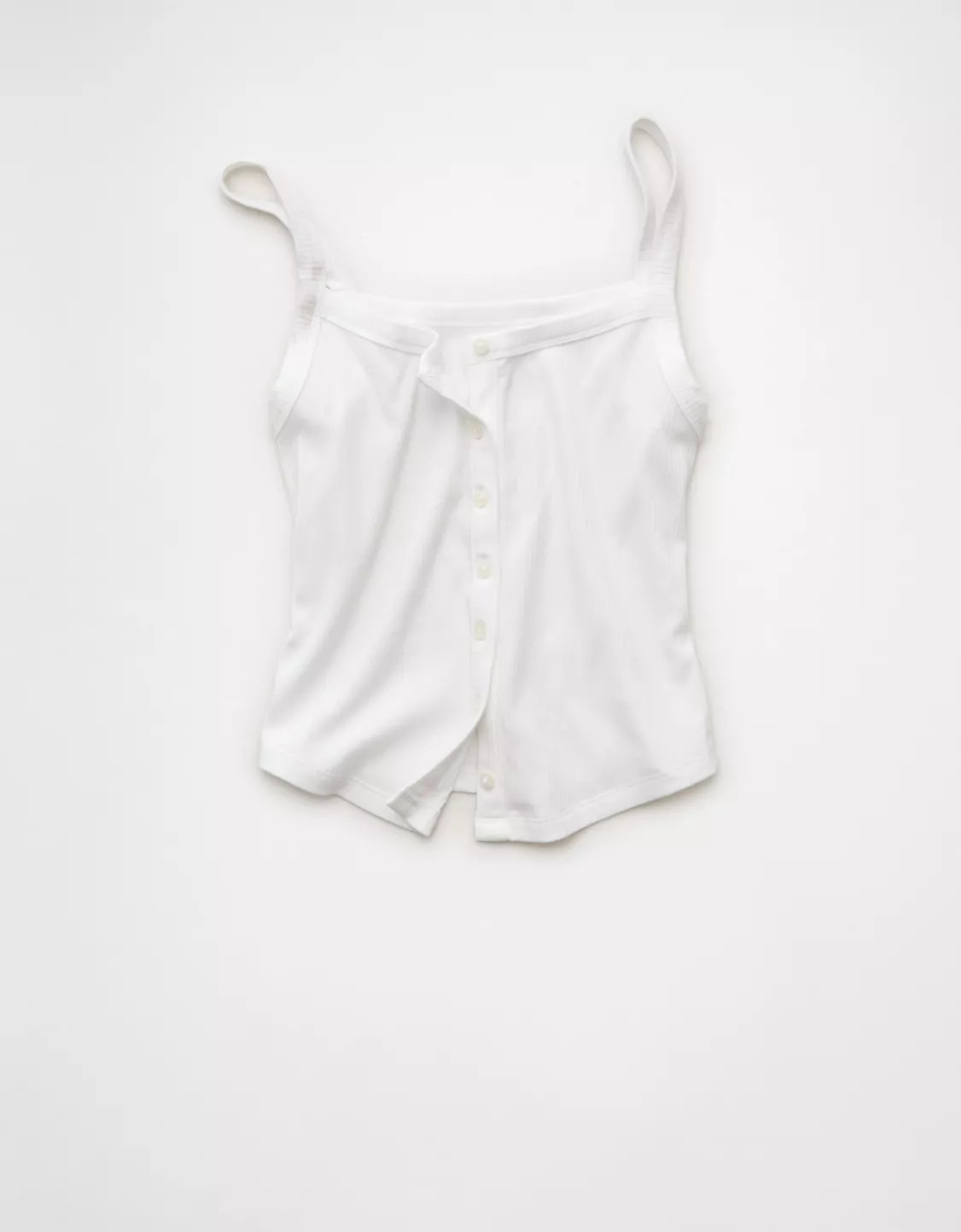 AE Button-Up Tank Top | American Eagle Outfitters (US & CA)