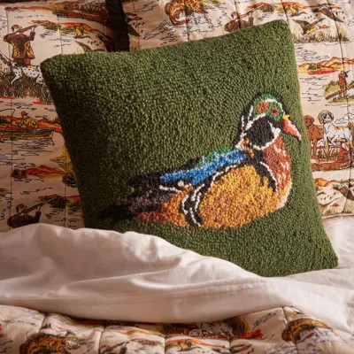 Camp Wandawega Wood Duck Hook Pillow | Wayfair North America
