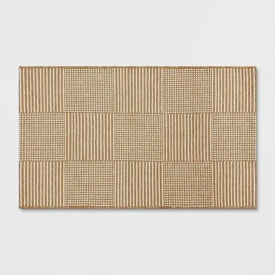 Patterned Grid Outdoor Area Rug - Threshold™ designed with Studio McGee | Target