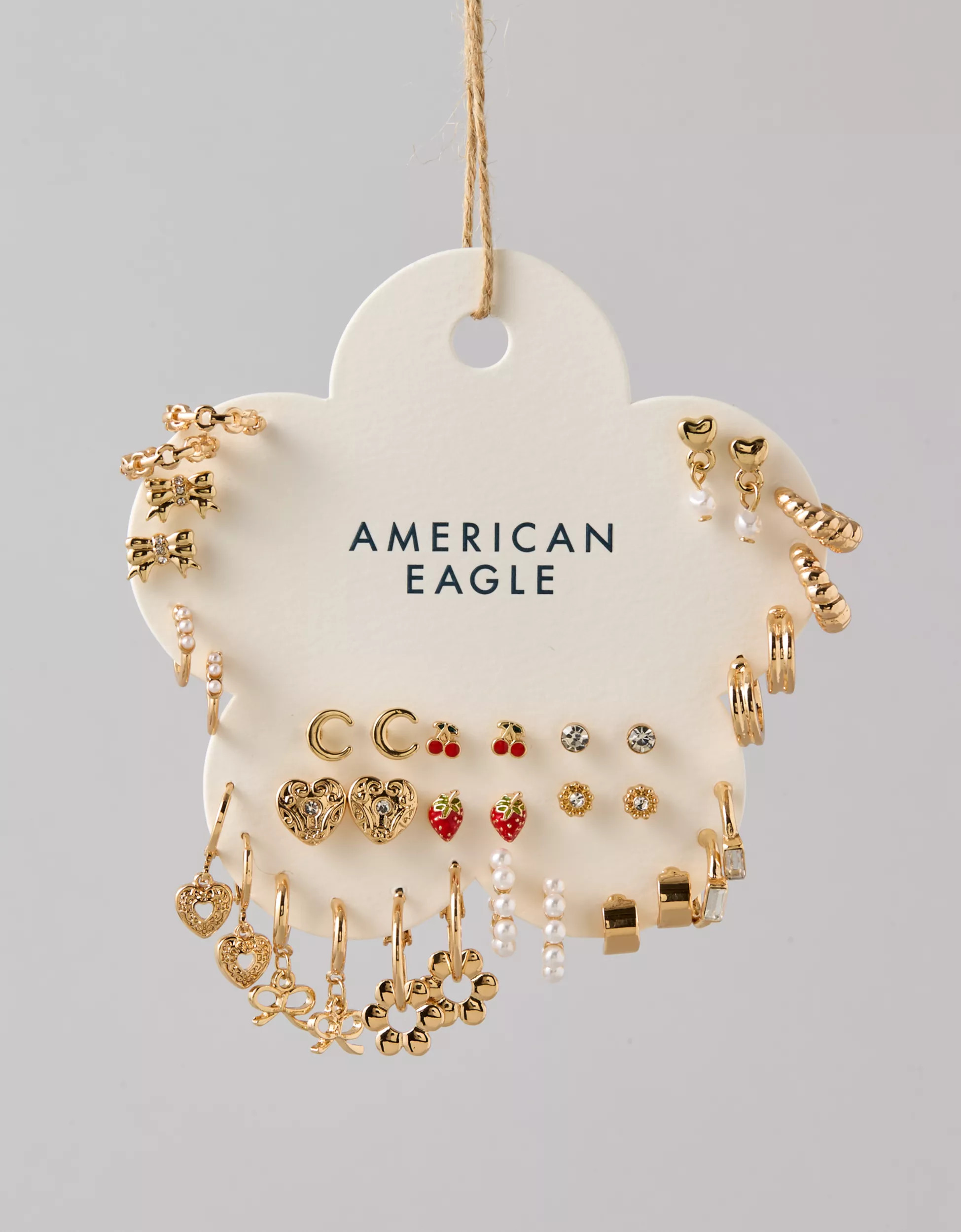AE Earrings 18-Pack | American Eagle Outfitters (US & CA)