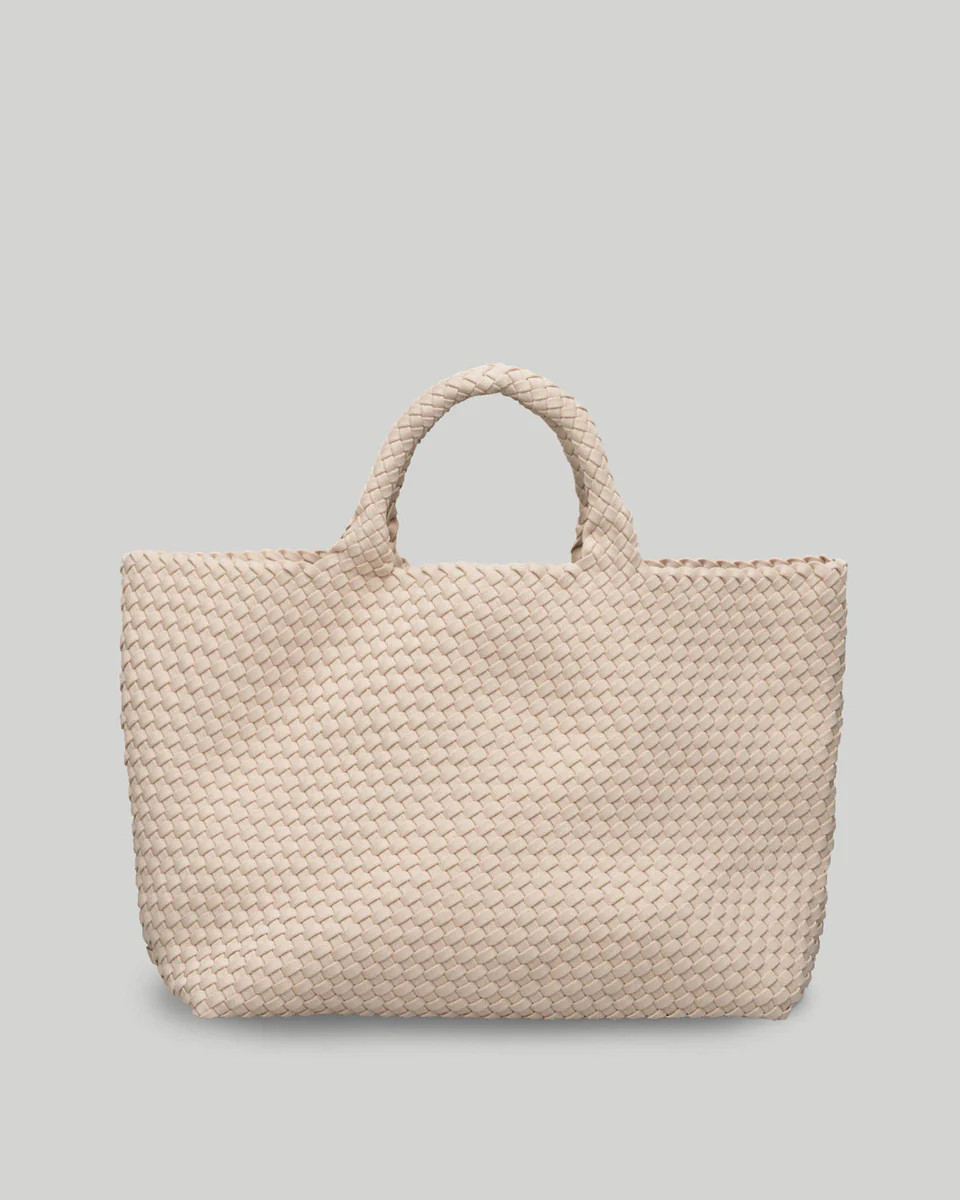 St. Barths Large Tote Solid - Ecru | Naghedi
