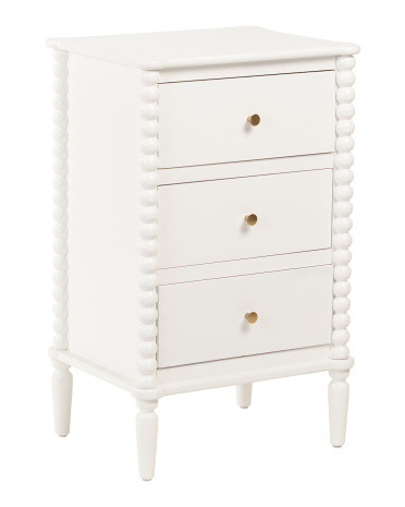 3 Drawer Knobby Side Table | TJ Maxx