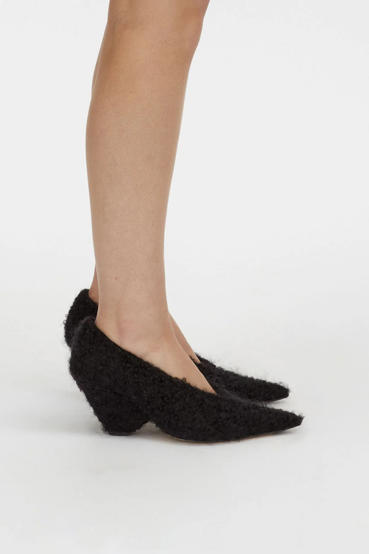 Rhys Mohair Pump in Black - CAMILLA AND MARC® C&M | CAMILLA AND MARC (ANZ)