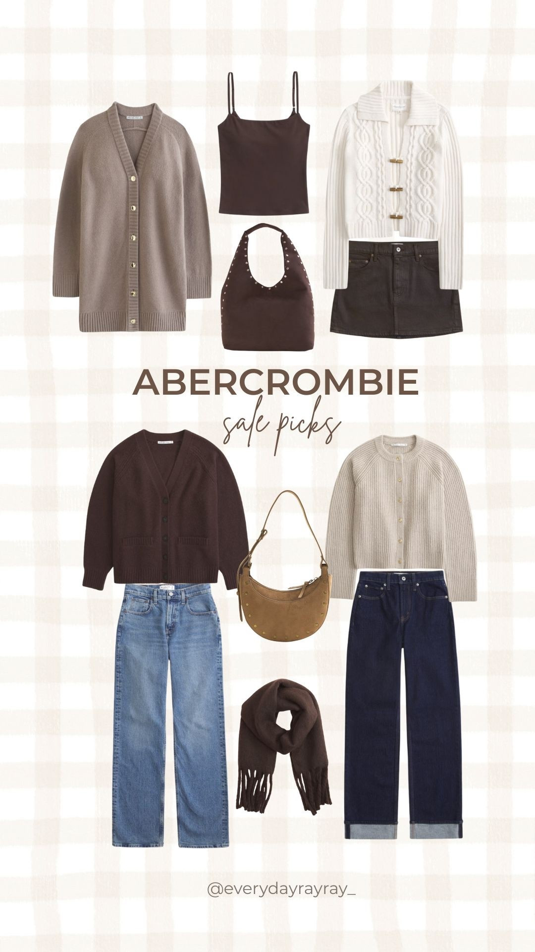 Abercrombie Holiday Rush Sale 🤎 Up to 40% off everything!

Sharing my top picks: cozy cardigans, best-selling denim, basics & winter layers, & more!!

P.S. Save for Friday — extra discounts coming 👀


#abercrombie #abercrombiefinds #abercrombiesale #holidaystyle #winterfashion #neutralwardrobe #outfitinspo #closetessentials #closetstaples #90srelaxedjeans #cardigansweaters #suedepurse #brownoutfits

#LTKSaleAlert #LTKGiftGuide #LTKHoliday