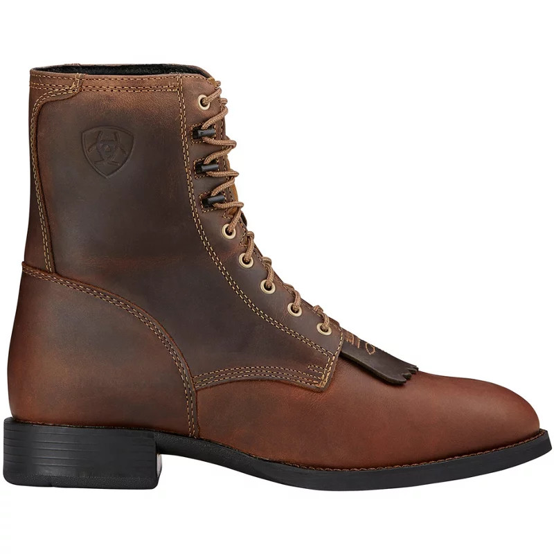 Ariat Men's Heritage Lace Up Roper Western Boots Brown, 8.5 - Men's Ropers at Academy Sports | Academy Sports + Outdoors