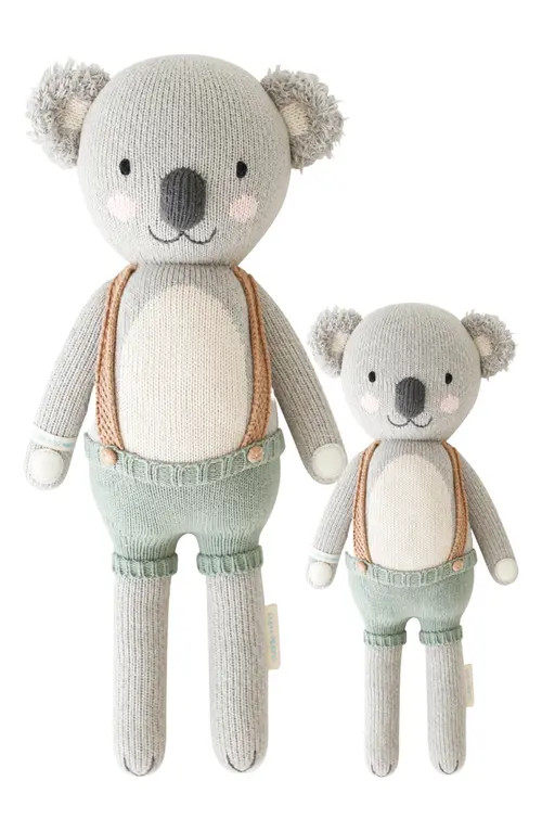 cuddle+kind Quinn the Koala Stuffed Animal in Green/Grey at Nordstrom | Nordstrom