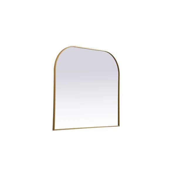 Sabine Metal Wide Arch Wall Mirror | Wayfair North America