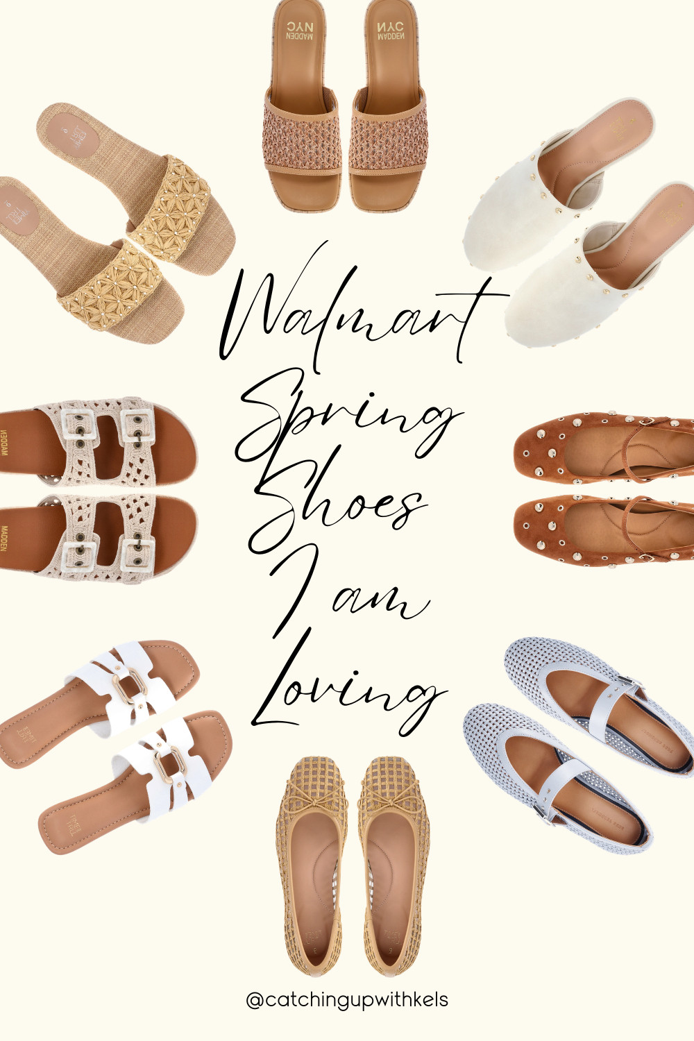 Spring shoe refresh from Walmart! So many cute + affordable styles for the season—think comfy sandals, easy slip-ons, and everyday sneakers that go with all your spring outfits! 

 #LTKSpringSale #LTKootd #LTKSeasonal
