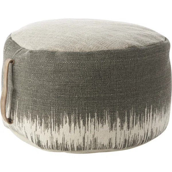 Inglestone Common 20'' Wide Round Pouf Ottoman | Wayfair North America