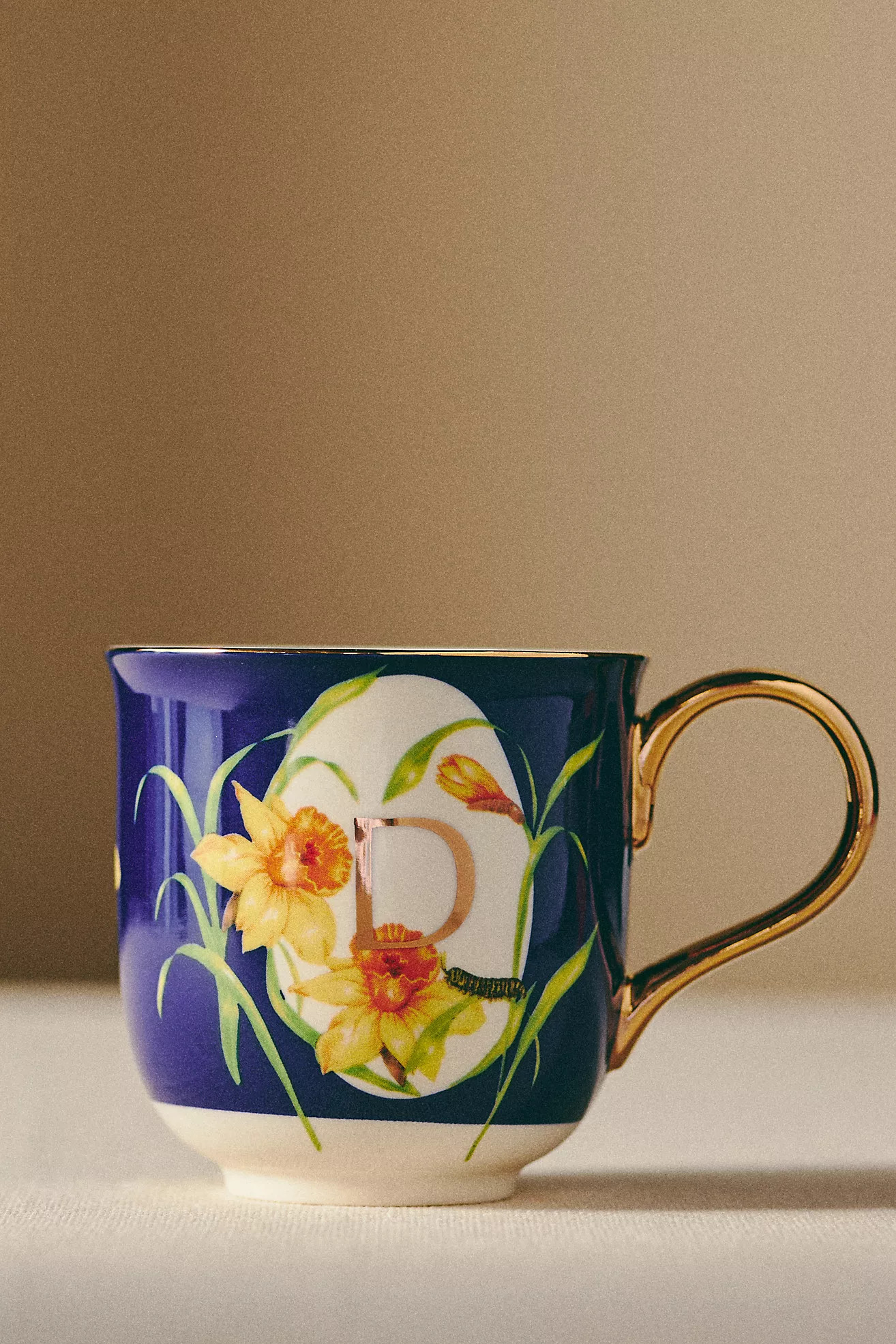 Lou Rota Nature Table Monogram Mug | Anthropologie (US)